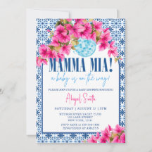 Mamma Mia Sie bekommt ein Baby Baby Shower