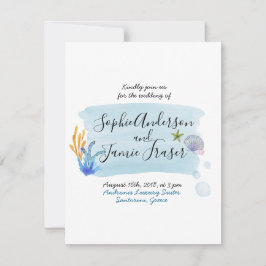 Mamma Mia Wedding Konzept Einladung