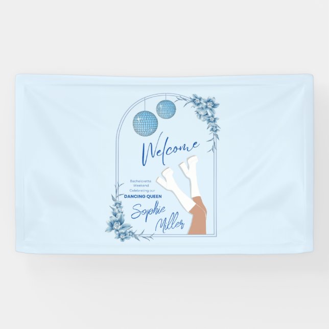 Mamma Mia Welcome Sign Bachelorette Banner (Horizontal)