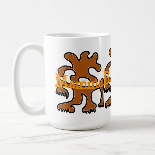 MammaBASIL Design Tasse! Kaffeetasse (Links)