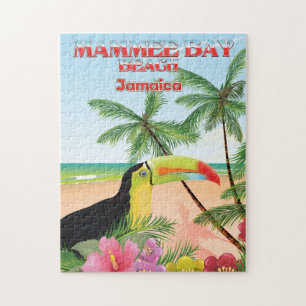 Mammee Bay Beach Jamaica Reiseplakat