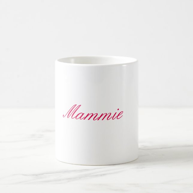 "Mammie-" Kaffee-Tasse Kaffeetasse (Mittel)
