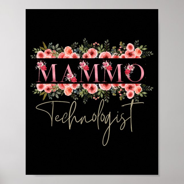 Mammo-Technologe Mammographie-Tech  Poster (Vorne)