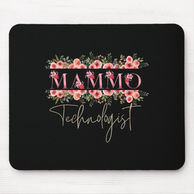 Mammo Technologist Mammography Tech  Mousepad (Vorne)