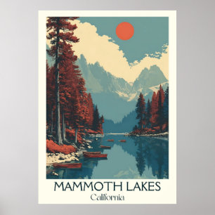 Mammographie Lago Maggiore   Bergsee Poster