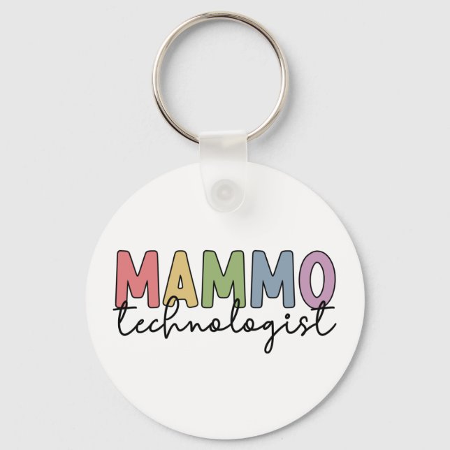 Mammographie-Techniker - Mammo-Technologe - Gesche Schlüsselanhänger (Vorderseite)