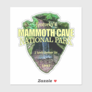 Mammoth Cave (arrowhead) Aufkleber