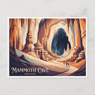 Mammoth Cave Kentucky Postkarte