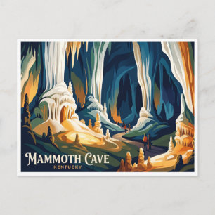 Mammoth Cave Kentucky Postkarte