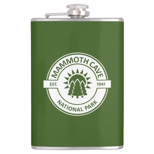 Mammoth Cave National Park Flachmann (Vorderseite)