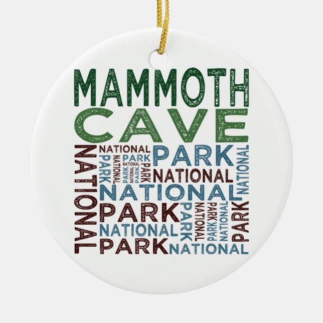Mammoth Cave National Park Keramikornament (Vorne)