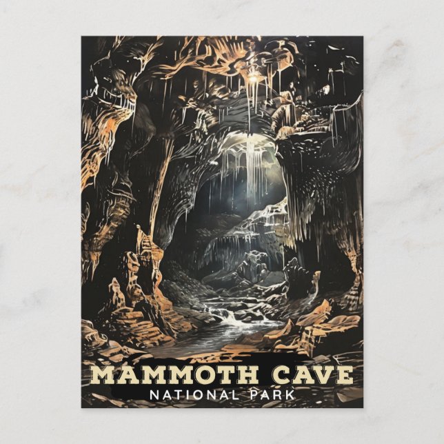 Mammoth Cave National Park Postkarte (Vorderseite)