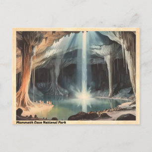 Mammoth Cave National Park Vintage Postkarte