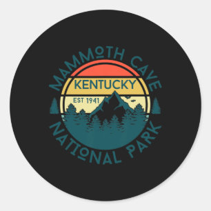 Mammoth Cave Nationalpark Kentucky Natur Wandern Runder Aufkleber