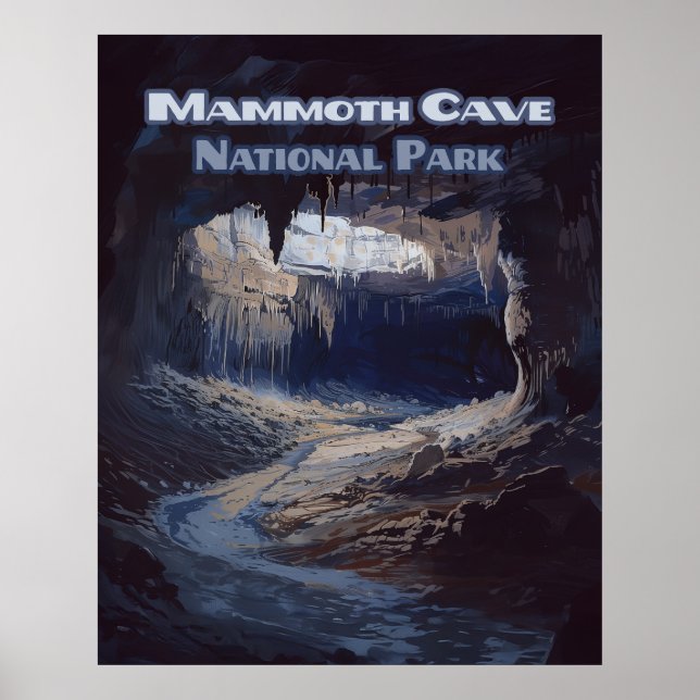 Mammoth Cave Nationalpark Kentucky Poster (Vorne)