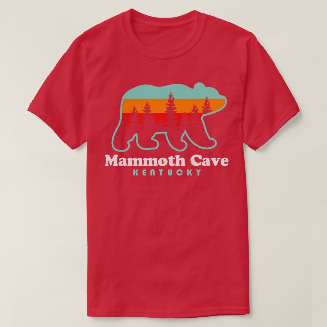 Mammoth Cave Nationalpark Souvenirs Kentucky T-Shirt (Design vorne)