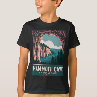 Mammoth Cave Nationalpark Vintage Camping Wandern T-Shirt