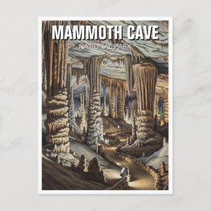 Mammoth Höhle National Park Travel Postkarte