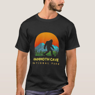 Mammoth Höhle Nationalpark erschüttert Retro T-Shirt