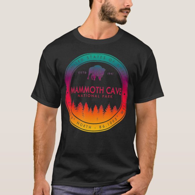 Mammoth Höhle Nationalpark Kentucky Geschenke Souv T-Shirt (Vorderseite)