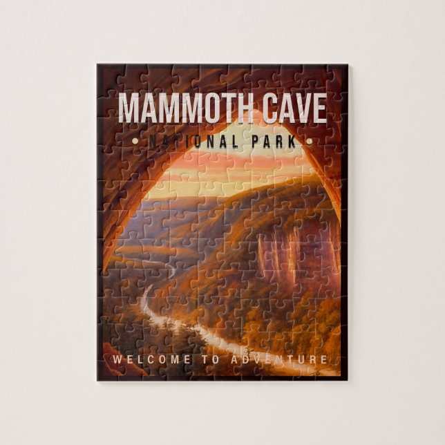 Mammoth Höhle Nationalpark Kentucky Vintag (Vertikal)