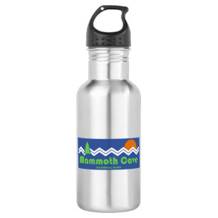 Mammoth Höhle Nationalpark Retro Edelstahlflasche