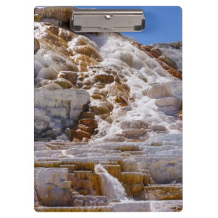 Mammoth Hot Springs Klemmbrett