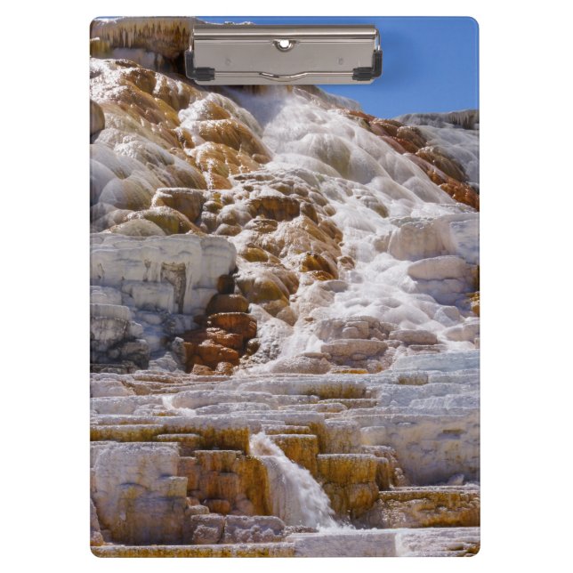 Mammoth Hot Springs Klemmbrett (Vorderseite)