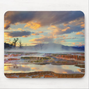 Mammoth Hot Springs Mousepad