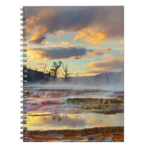 Mammoth Hot Springs Notizblock