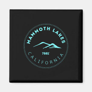 Mammoth Lakes Kalifornien Bergstadt - Erhöht Magnet