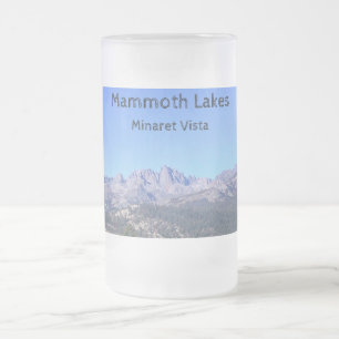 Mammoth Lakes Minaret Vista Mattglas Bierglas