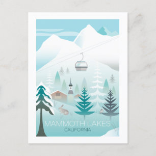 Mammoth Lakes Postcard Postkarte
