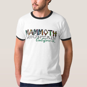 Mammoth Mountain California Typ Snowboard Shirt