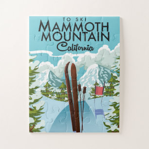 Mammoth Mountain California zum Skifahren