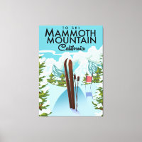 Mammoth Mountain California zum Skifahren
