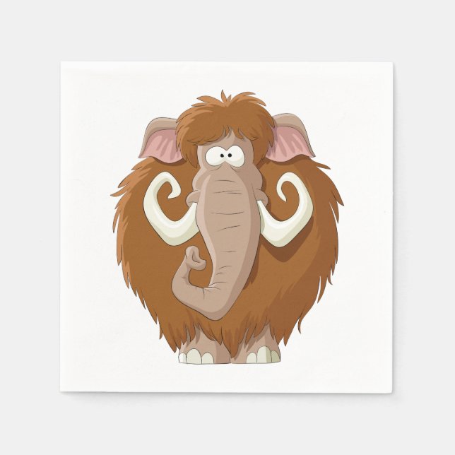 Mammoth Paper Napkins Serviette (Vorderseite)