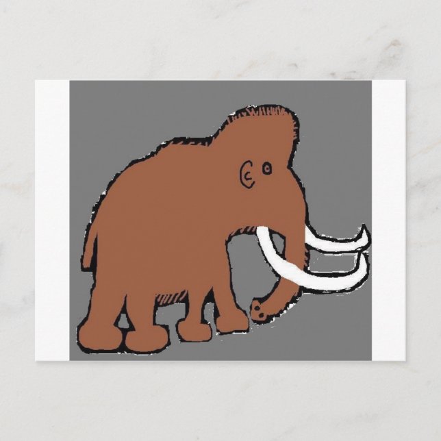MAMMOTH POSTKARTE (Vorderseite)