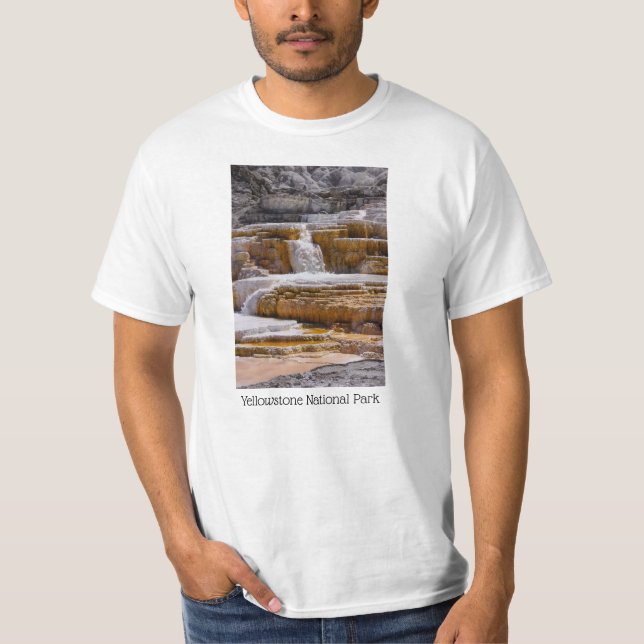 Mammoth Springs Falls T-Shirt (Vorderseite)