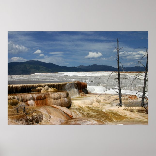 Mammoth Terraces Poster (Vorne)