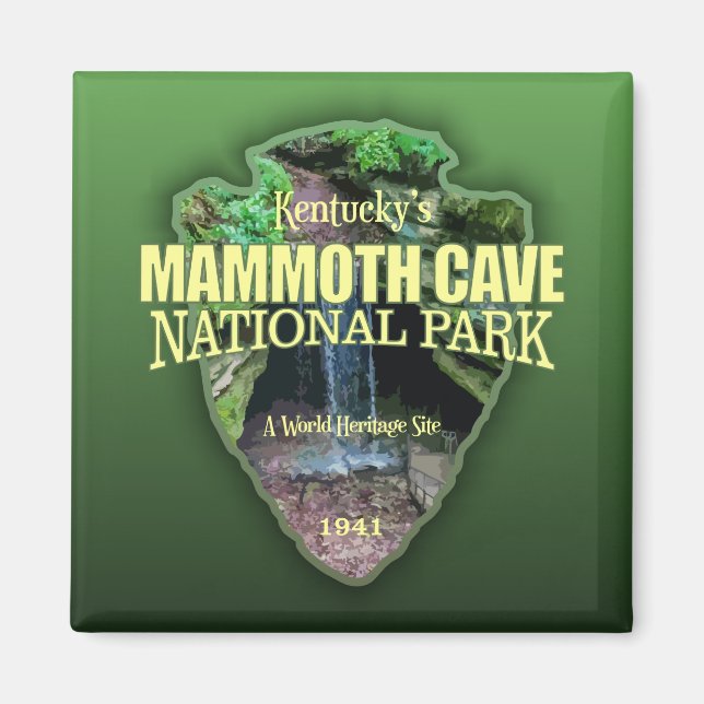 Mammothöhle (Pfeilspitze) Magnet (Vorne)