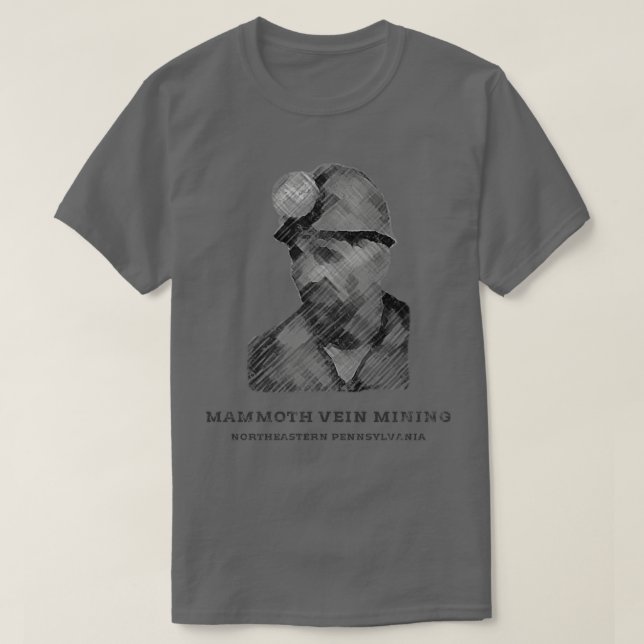 Mammottavenenbergbau gestört T-Shirt (Design vorne)