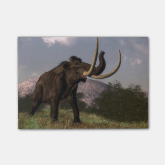 Mammut - 3D übertragen Post-it Klebezettel