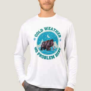 Mammut-Winterhumor bei kaltem Wetter Tri-Blend Shirt