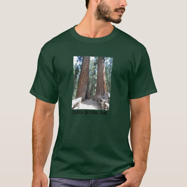 Mammutbaum-Nationalpark T-Shirt (Vorderseite)