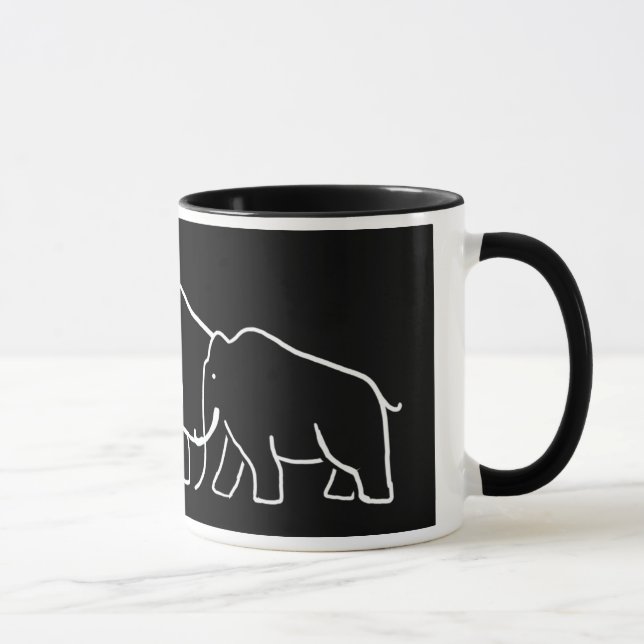 Mammutfamilien-Tasse Tasse (Rechts)