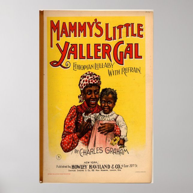 Mammy's kleiner Gal Poster (Vorne)