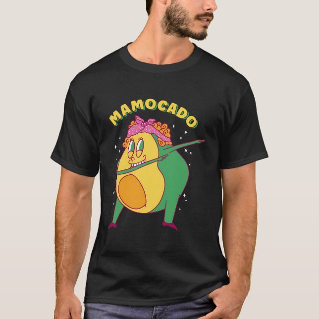 Mamocado Nacho Problem Mexikos Party Avocado Mama T-Shirt (Vorderseite)