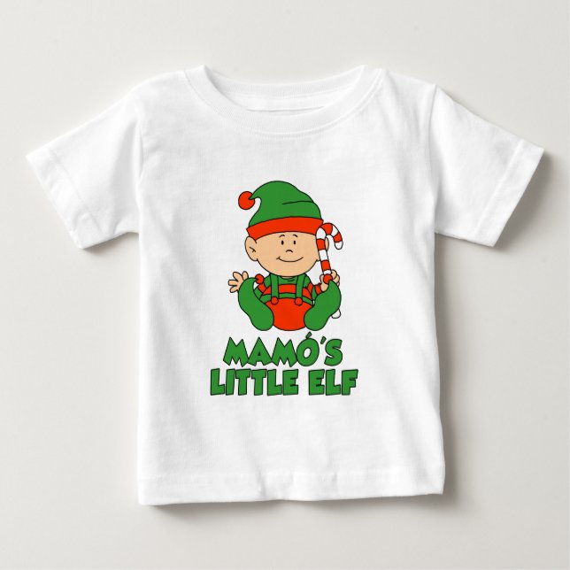 Mamos kleiner Elf Baby T-shirt (Vorderseite)