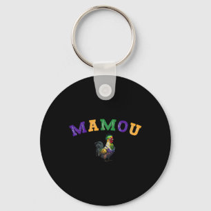Mamou Mardi Gras Chicken Schlüsselanhänger